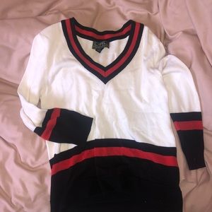 ralph lauren v neck sweater